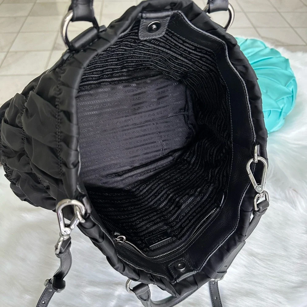 Stunning 2way Black Women's Bag - Picture 12 of 17